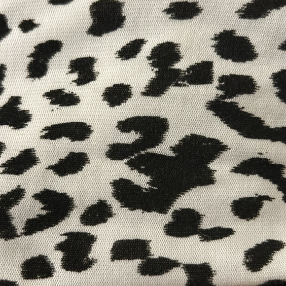 CHASER Hooded Sweatshirt Snow Leopard Cheetah Animal Print Hoodie Sz L/Large - Picture 3 of 10